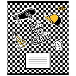 Набір зошитів Yes Born to skate А5 12 аркушів у лінію 25 шт. (768715) - мініатюра 5