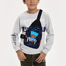 Сумка через плечо детская Хаги Ваги Poppy Playtime 29х17 см сумка слинг для мальчика (02247)