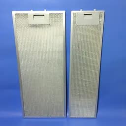 Набір алюмінієвих решіток на телескопічну витяжку Ventolux GARDA 60 (700) SLIM, LED ( 205*475 + 130*475мм) - мініатюра 2