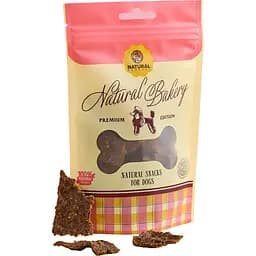 Лакомство для собак Natural снеки из курицы с лососем 50 г