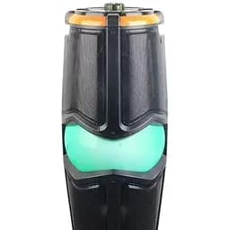 Аккумуляторная акустическая система XPRO Q86 колонка 80Вт 8 дюймов USB SD FM радио Bluetooth 1 радиомикрофон ДУ