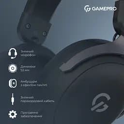 Навушники GamePro Asgard Freya Black (HS145B) - мініатюра 12