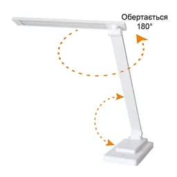 Настільна лампа Євросвітло LED Ridy-10-2 10 Вт біла - мініатюра 7