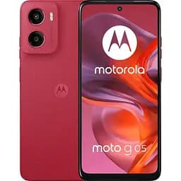 Смартфон Motorola Moto G05 4/128 GB Plum Red [PB6L0035UA] UA-UCRF [131145]