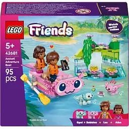 Конструктор LEGO Friends Приключенческая лодка Аксолотль 95 деталей (42681)