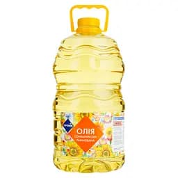 Масло подсолнечное Премія рафинированное 5 л (302661)