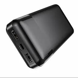 Зовнішній акумулятор Power bank HOCO J72A 20000mAh Повербанк для телефона / Павербанк Чорний