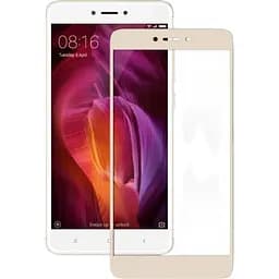 Захисне скло Mocolo 2.5D Full Cover Tempered Glass Xiaomi Redmi Note 4 Gold