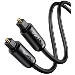 Кабель мультимедийный Optical Toslink 1.0m AV122 black Ugreen (70890)