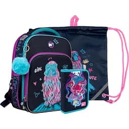 Рюкзак Yes S-78 Collection Cool Girl з пеналом та сумкою (559771)