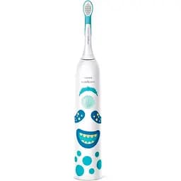 Дитяча електрична зубна щітка Philips For Kids HX3411/01 м'яка біла (3930550) - мініатюра 3