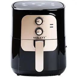 Аэрофритюрница безмасляная Sokany SK-10025 6.5 л электрическая с механическим управлением 1400 Вт