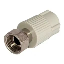 Муфта PPR комбинированная с накидной гайкой VITOPlast Ø 25х3/4" 30412
