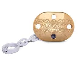 Ланцюжок для пустушки Suavinex Couture, фіолетовий (304249)