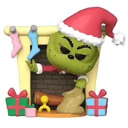 Коллекционная фигурка Funko Pop Как Гринч украл Рождество Гринч с мешком How the Grinch Grinch with Bag 11