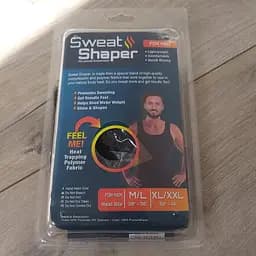 Термомайка чоловіча жироспалювальна, майка для схуднення розмір XL/XXL (38-44) Чорна - мініатюра 3