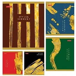 Зошит учнівський GOLDEN SILK Тетрада 12012 48 аркушів Різнокольоровий 1 шт. в асортименті