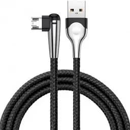 Кабель Baseus Sharp-Bird Mobile Game Cable USB to MicroUSB 2.4A 1m CAMMVP-E01 Black