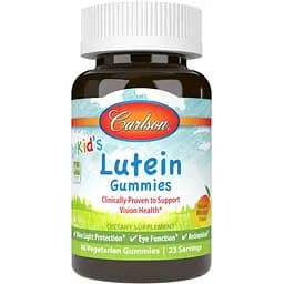 Натуральна добавка Carlson Labs Kid's Lutein Gummies Манго 46 желейок