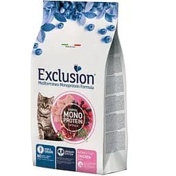 Сухий корм для кошенят Exclusion Noble Grain Kitten Chicken 1.5 кг
