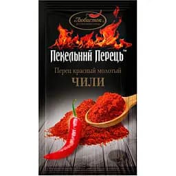 Перець червоний Любисток чилі мелений 20 г (576953)