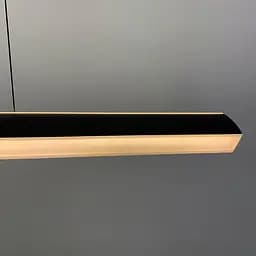 Лінійний чорний LED світильник з двостороннім світлом Line.F Довжина 100 см - мініатюра 6