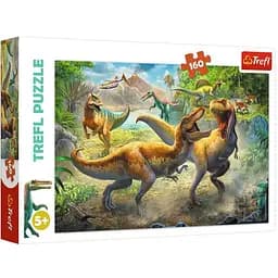 Пазл Trefl Поединок тираннозавров 160 эл. (15360)