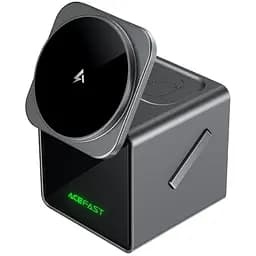 БЗП Acefast E34 desktop 3in1 15W Gray - мініатюра 3