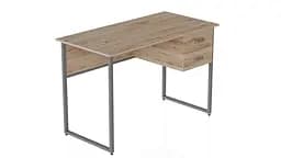 Комп'ютерний стіл Ferrum-decor Таккота 75x140x60 сірий ДСП Дуб Артізан 32мм (FRD-102328)