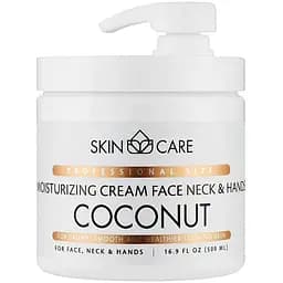 Крем для тіла Dead Sea Collection Skin Care Зволожувальний та живильний З кокосовою олією 500 мл (7290107427647)