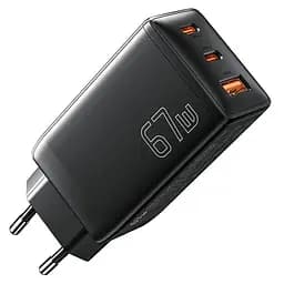 Сетевое зарядное устройство для EssagerDIANYUN 67W GaN travel charger 2C+A черный