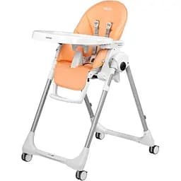 Стілець для годування Peg-Perego Prima Pappa Follow Me Peach персиковий