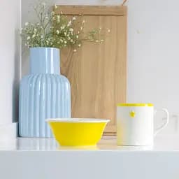 Чашка МВМ My Home, 300 мл, жовта (KP-47 YELLOW) - мініатюра 3