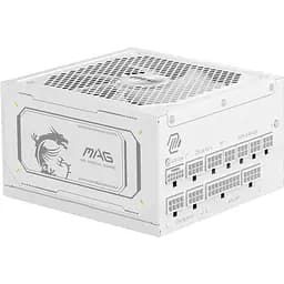 Блок питания MSI MAG 1000W PCIE5 80+ Gold (MAG A1000GL PCIE5 WHITE)
