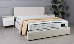Ліжко 1,8 Ego Home Катрін молочне з підйомним механізмом - мініатюра 5