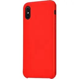 Чехол-накладка Toto Full covered rubberized PC case iPhone X Red