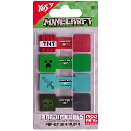 Закладки Pop-up Yes Minecraft пластик 80 шт. (170441)