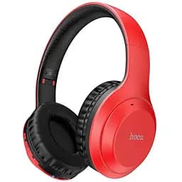 Беспроводные наушники Bluetooth Hoco W30 красный
