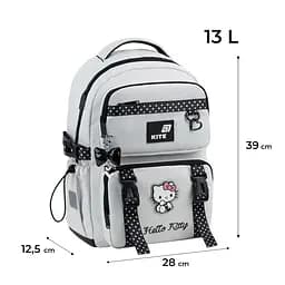Рюкзак для початкової школи Kite Education 1022 HK Сірий (HK26-1022M) - мініатюра 3