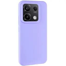 Чохол Silicone Cover Lakshmi (AAA) для Xiaomi Redmi Note 13 5G Бузковий / Dasheen