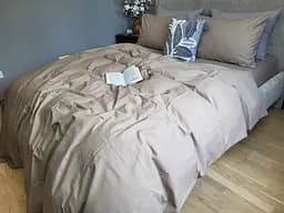 Комплект постельного белья бязь PREMIUM бежевый - двухспальный