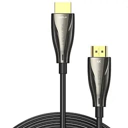 Кабель Vention HDMI M - M,20.0 м V2.0 Optical 4K 60Гц 18Gbps Dolby 7.1 PVC Black Zinc Alloy - мініатюра 2