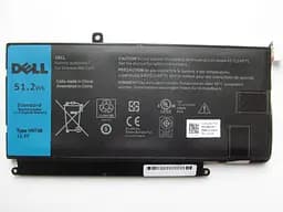 Акумулятор для ноутбука Dell Vostro 5470 VH748, 51.2Wh (4240 mAh), 6cell, 11.4V, Li-Pol, чорний