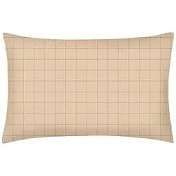 Наволочка Cosas Beige geometry 50х70 см бежева (CellAshbeige_50) - мініатюра 1
