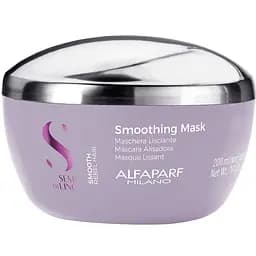 Маска для розгладжування волосся Alfaparf Milano Semi Di Lino Smooth Smoothing Mask, 200 мл