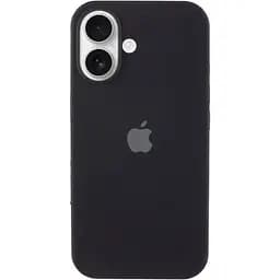 Чохол Epik Silicone Case Full Protective AA для Apple iPhone 16, 6.1 Чорний/Black