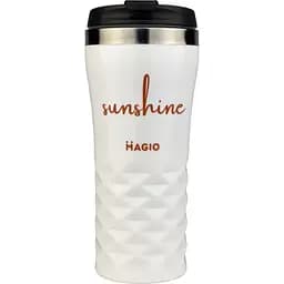 Термокружка Magio MG-1039 450 мл белая (1039МG)