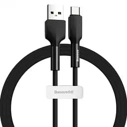 Кабель Baseus Silica Cable USB to Type-C 2A 1m CATGJ-01 Black
