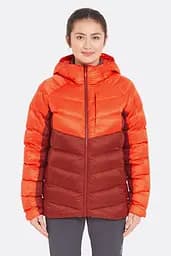 Жіночий зимовий пуховик Rab Glaceon Pro Jacket Womens 10 Помаранчевий