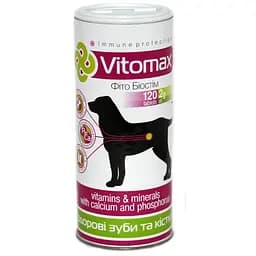 Витомакс Зубы и кости для собак 120 таблеток